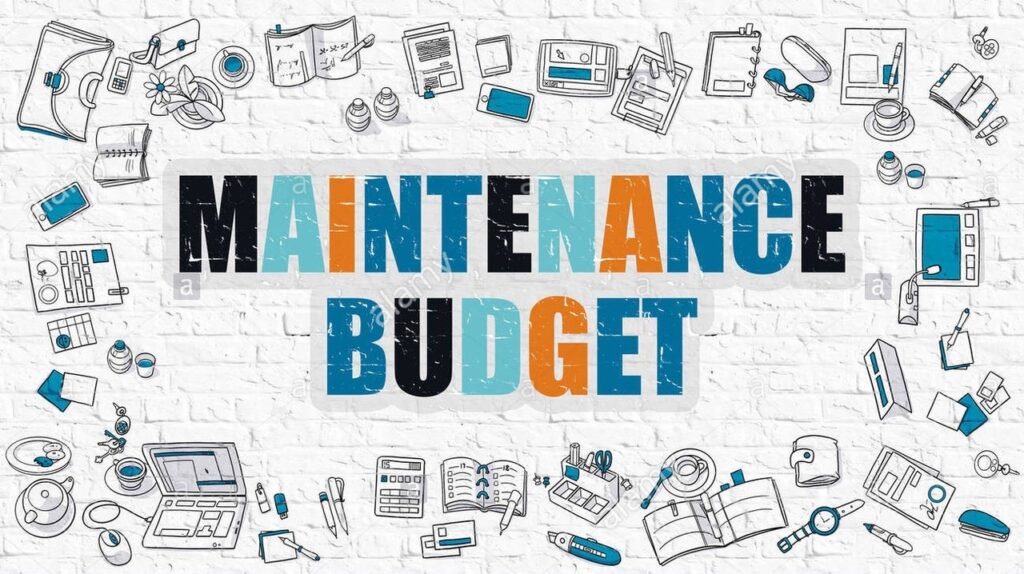 Basic Budgeting for Maintenance and Project