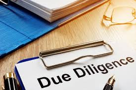 Training DUE DILIGENCE CHECKLIST